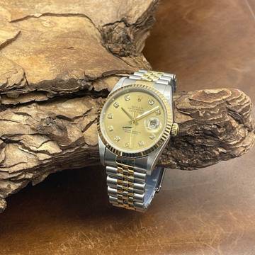  Rolex Datejust 36 Datejust 36 - Diamant Blatt - FULLSET 1999 - Ref. 16233 Factory Dia Dial 