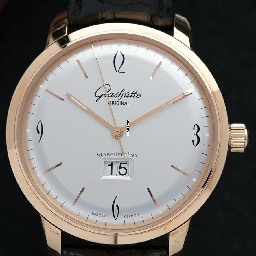 Glashütte Original Sixties Panoramadatum Panorama Date NEW FULL SET