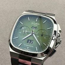 Thumbnail von Glashütte Original Seventies Chronograph Panoramadatum NEW FULL SET