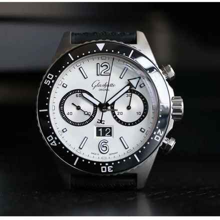  Glashütte Original SeaQ Chronograph NEW FULL SET 