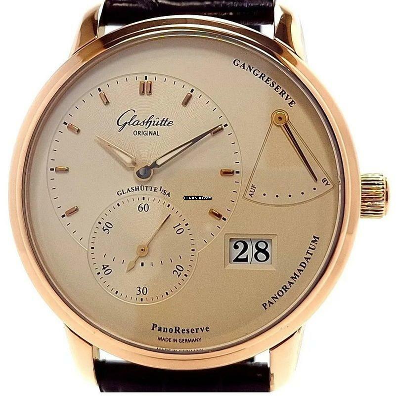 Glashütte Original PanoReserve 40mm NEW FULL SET