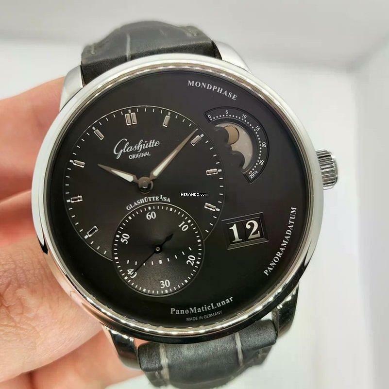 Glashütte Original PanoMaticLunar 40mm NEW FULL SET
