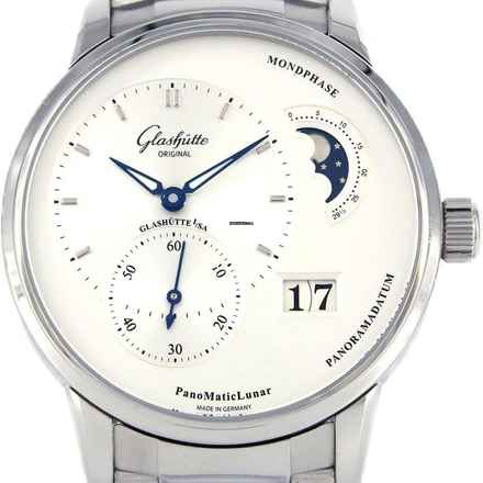  Glashütte Original PanoMaticLunar NEW FULL SET 