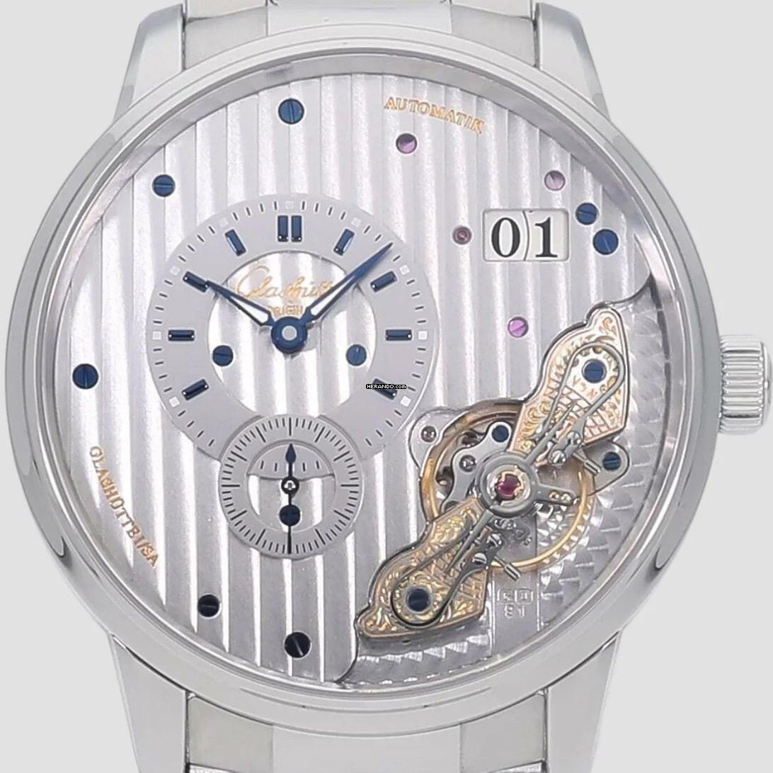 Glashütte Original PanoMaticInverse 42mm NEW FULL SET