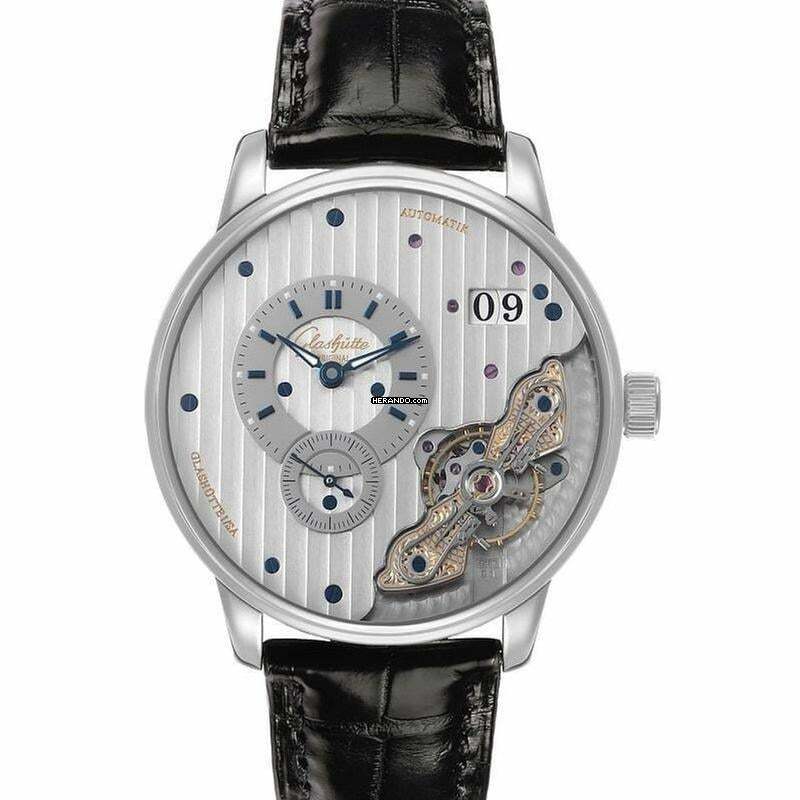 Glashütte Original PanoMaticInverse 42mm NEW FULL SET