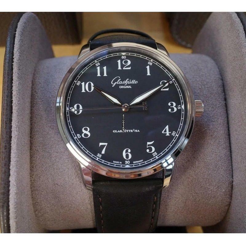 Glashütte Original Senator Excellence 40mm Black NEW FULL SET