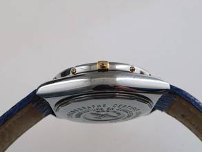 Thumbnail von Breitling Crosswind Chronograph Stahl Gold Chronometre blaues Zifferblatt