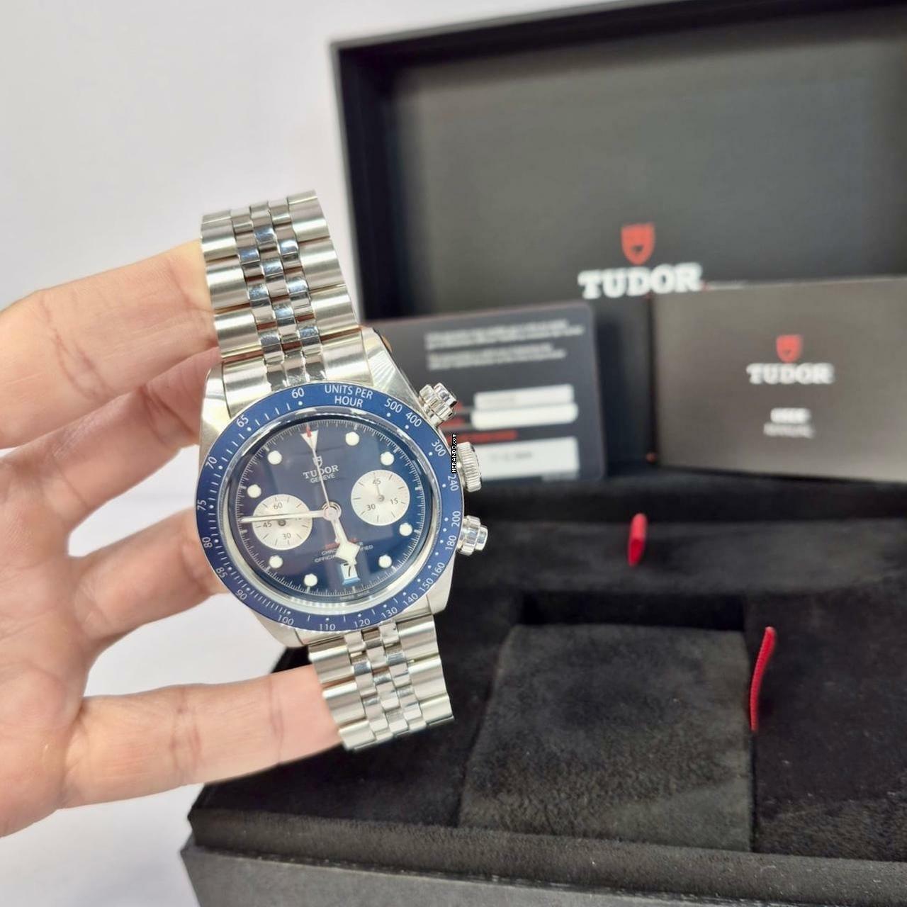 Tudor Black Bay Chrono Boutique Blue 41mm Automático Completo