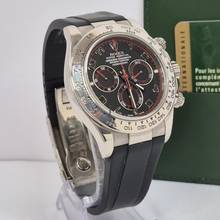 Thumbnail von Rolex Daytona Ouro Branco Racing Dial 40mm Automático Completo