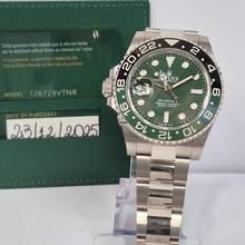 Thumbnail von Rolex GMT-Master Il Sprite Ouro Branco 40mm Automático Completo