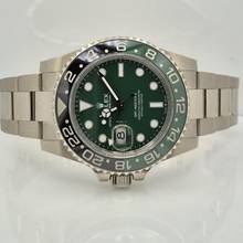 Thumbnail von Rolex GMT-Master Il Sprite Ouro Branco 40mm Automático Completo