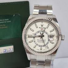 Thumbnail von Rolex Sky-Dweller Ouro Branco & Aço White Dial 42mm Completo