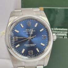Thumbnail von Rolex Air King 34mm N.O.S Blue Dial Automático Completo