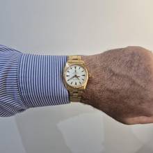 Thumbnail von Rolex Oyster Perpetual 34 1952 Oyster Perpetual Bubbleback 34mm Automático Ouro Rosé Completo