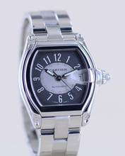 Thumbnail von Cartier Roadster Date black silver dial Automatik Sportlich Top Stahlband B+P