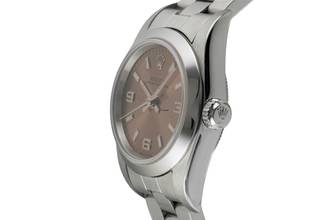 Thumbnail von Rolex Oyster Perpetual Salmon Dial Edelstahl Automatik Damen Ref. 76080
