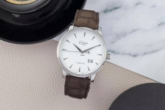 Thumbnail von Glashütte Original Senator Excellence Stahl Automatik Herrenuhr Ref. 1-36-03-05-02-51