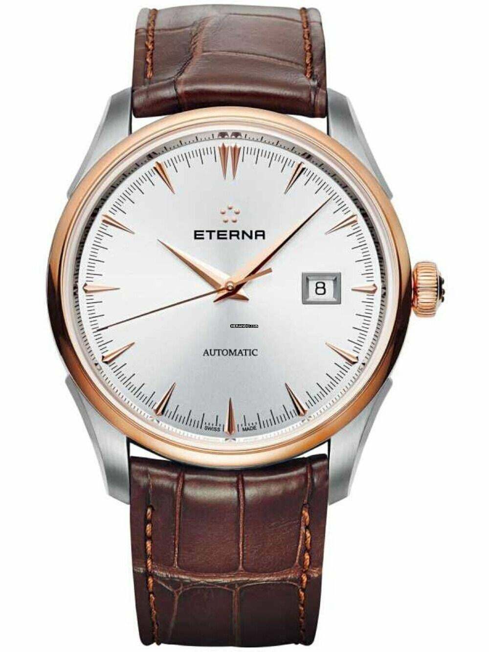 Eterna 1948 2951.53.11.1323 Herrenuhr 1948 Automatik 41mm 5ATM