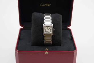 Thumbnail von Cartier Tank Française WSTA0005 Fullset mit Cartier Garantie bis 2031