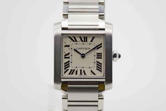  Cartier Tank Française WSTA0005 Fullset mit Cartier Garantie bis 2031 