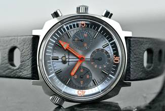 Thumbnail von Movado Super Sub Sea | 206-705-503 | rare Vintage Chronograph | Steel