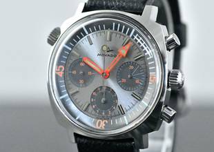 Thumbnail von Movado Super Sub Sea | 206-705-503 | rare Vintage Chronograph | Steel