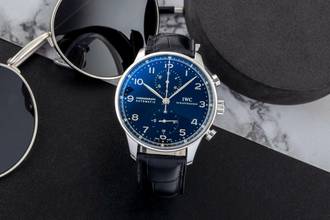 Thumbnail von IWC Portugieser Chronograph Stahl Automatik Herrenuhr Ref. IW371447