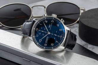 Thumbnail von IWC Portugieser Chronograph Stahl Automatik Herrenuhr Ref. IW371447