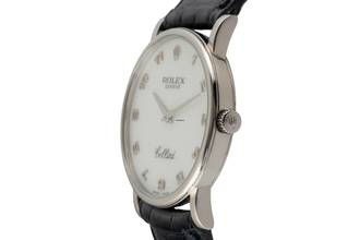 Thumbnail von Rolex Cellini 18K (0,750) Weissgold Handaufzug MOP Dial Unisex Ref. 5115