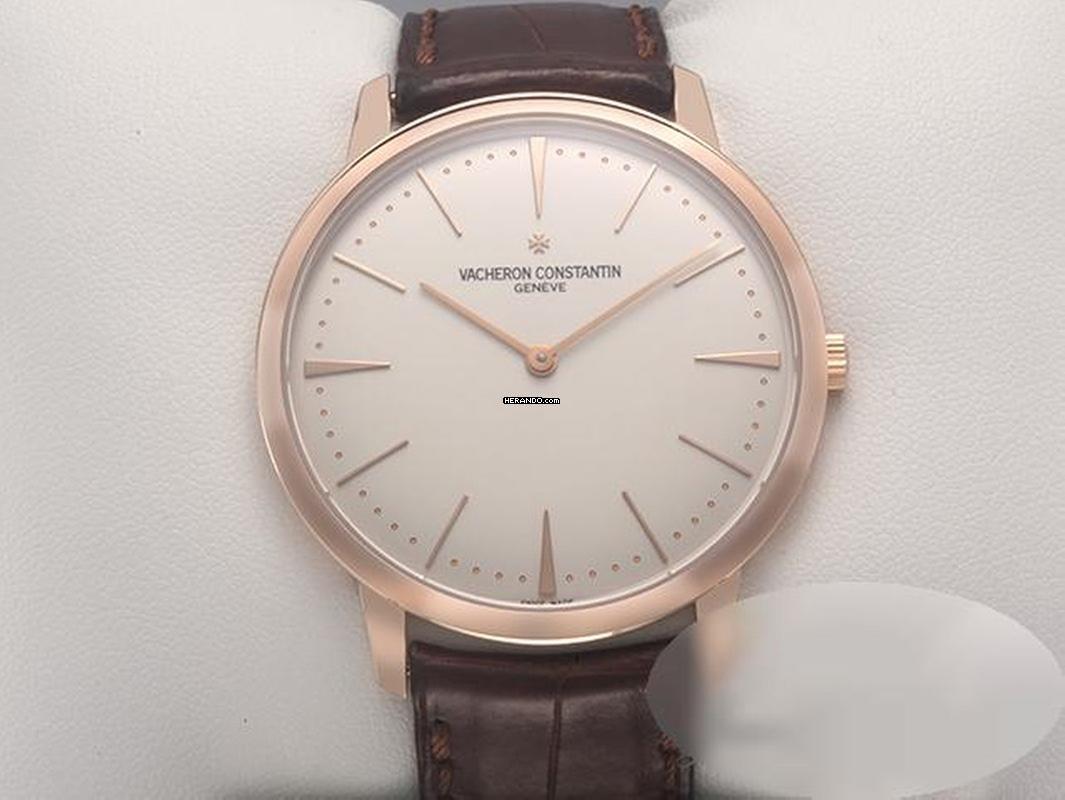 Vacheron Constantin Patrimony Grande Taille 81180 2006 Rosegold 750 Handaufzug 18kt Rose Gold