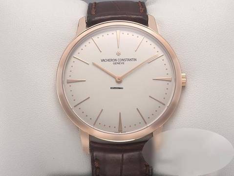  Vacheron Constantin Patrimony Grande Taille 81180 2006 Rosegold 750 Handaufzug 18kt Rose Gold 