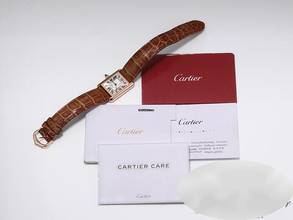 Thumbnail von Cartier Tank Louis Cartier Kleines Modell Rosegold 750 2024 Wgta0010 Handaufzug 18kt Rose Gold
