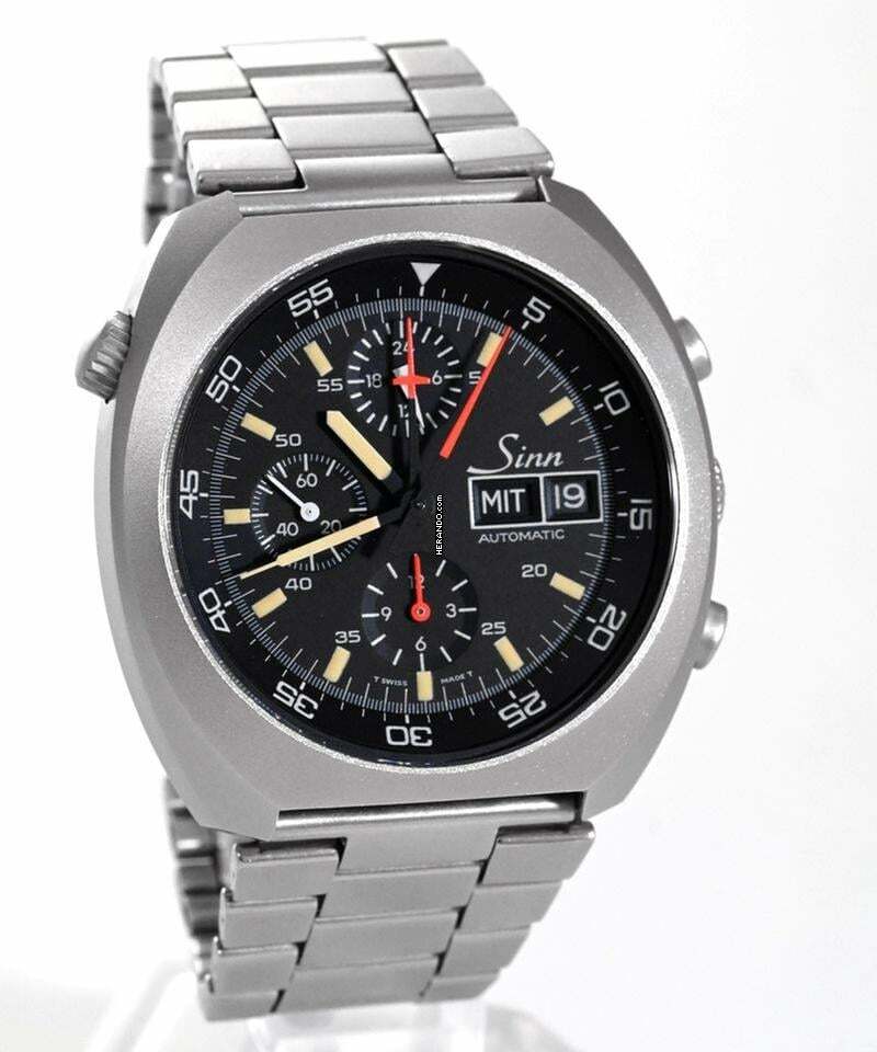 Sinn 140 Chronograph 140 S D1-Mission Ref.140/42 mit Expandro-Band