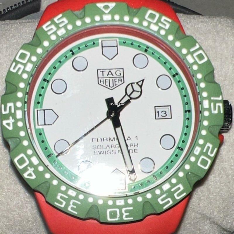 TAG Heuer Formula 1 Solargraph 38mm NEW FULL SET