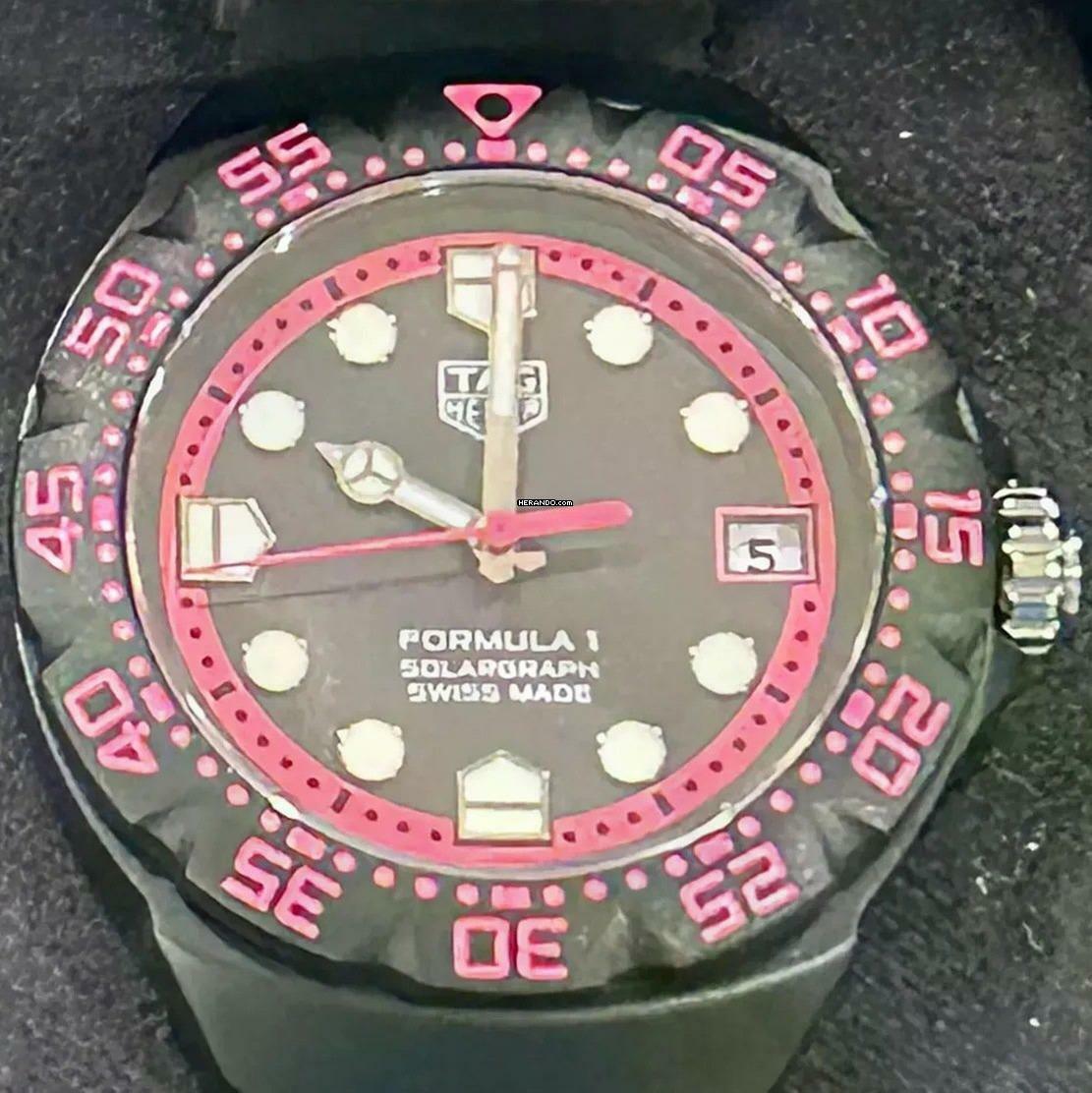 TAG Heuer Formula 1 Solargraph NEW FULL SET