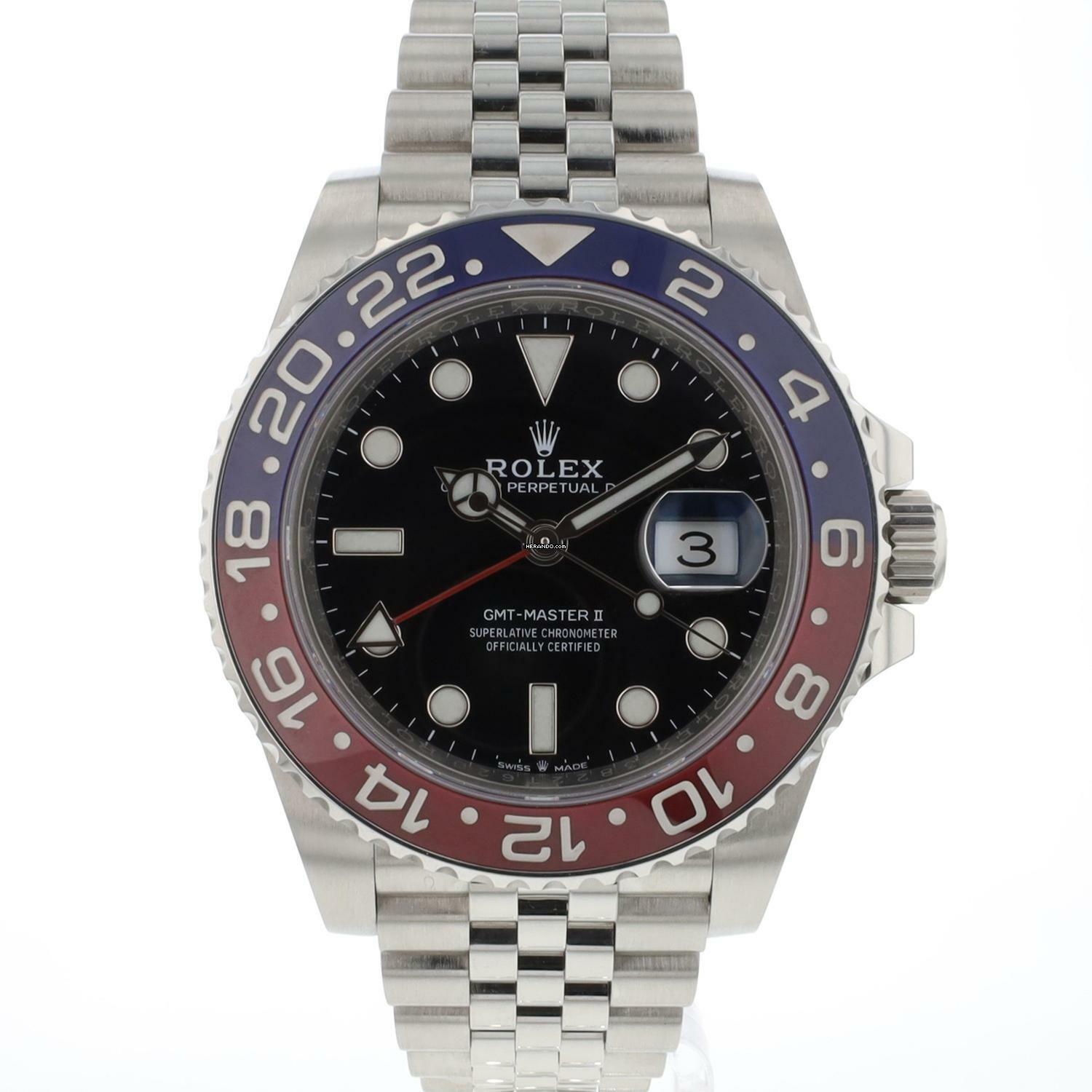 Rolex GMT-Master II Pepsi 126710 BLRO