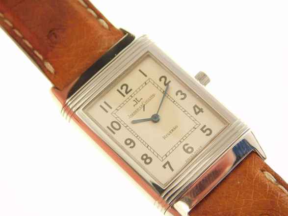  Jaeger-LeCoultre Reverso Classique Classic im sehr guten Zustand mit original Straussenband Classic Modell 23 x 38 mm 