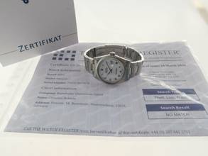 Thumbnail von Rolex Datejust 36 Stahl 36 mm Stella Dial römisch T Swiss Made T v 1987 im Top Zustand R Serie seltenes Stella Zifferblatt