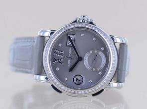 Thumbnail von Ulysse Nardin Dual Time Lady GMT Big Date Dual Time Grey Diamond Dial Luxusuhr Top rar