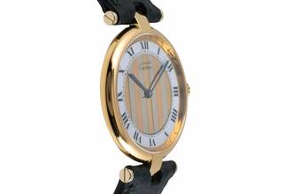 Thumbnail von Cartier Trinity Vendome LC GM Vermeil 925 Silber Trinity Dial Medium Size Ref. 590003