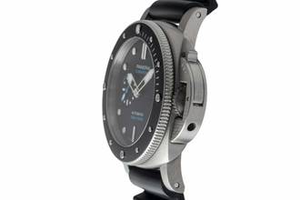 Thumbnail von Panerai Luminor Submersible Stahl Automatik Herrenuhr PAM00683 B&P