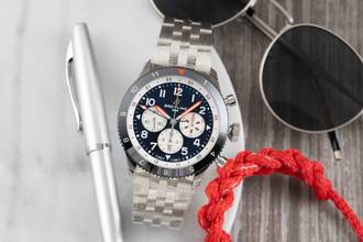 Thumbnail von Breitling Super Avi B04 Chronograph GMT 46 Mosquito Ref. YB04451A1B1A1 B&P