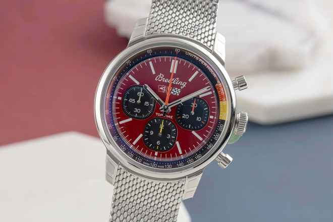  Breitling Top Time B01 Chevrolet Corvette Ref. AB01761A1K1A1 B&P 