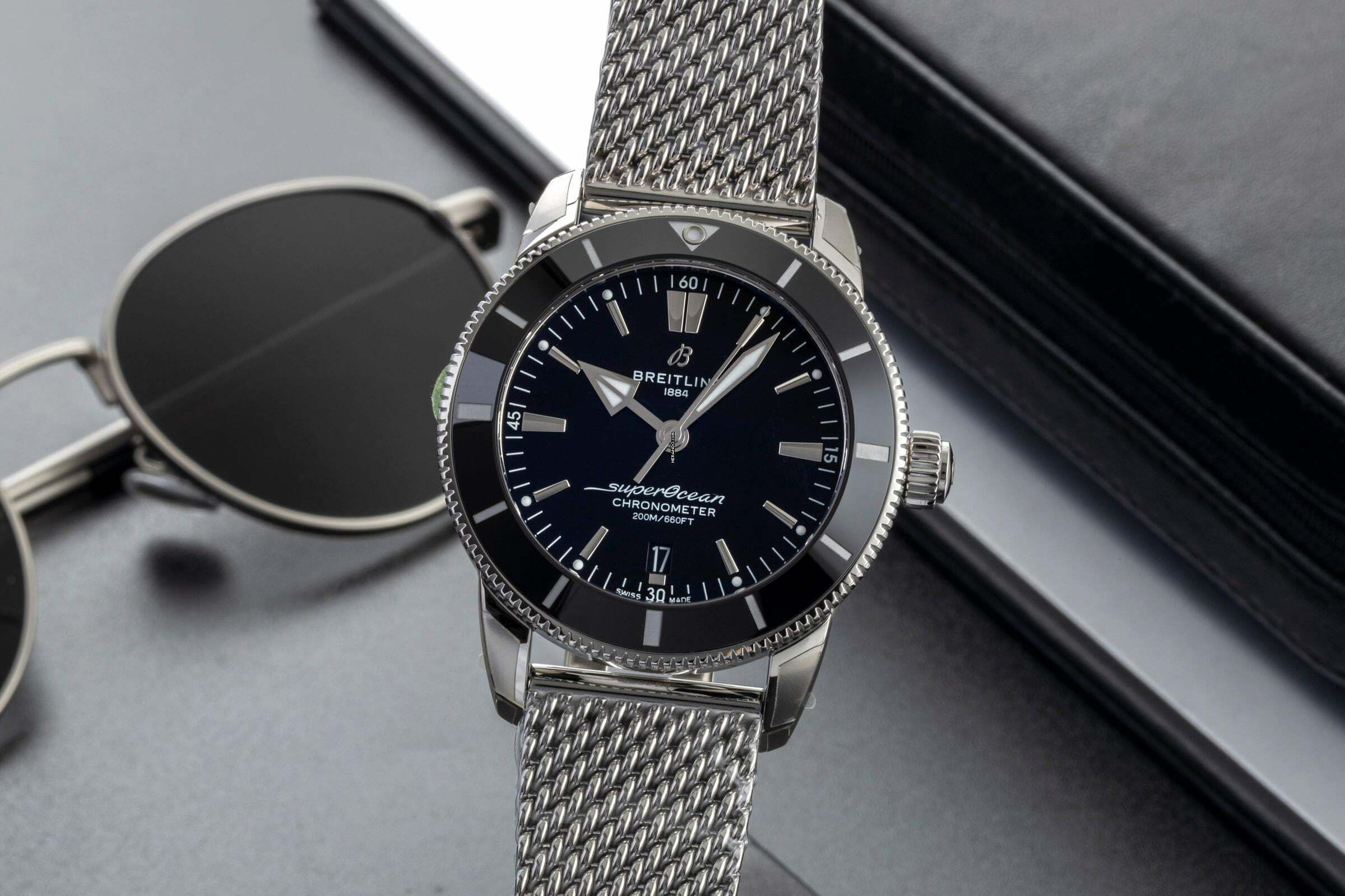 Breitling Superocean Heritage II 44 Automatik Ref. AB2030121B1A1 B&P