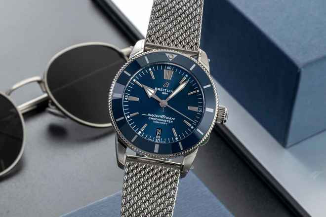  Breitling Superocean Heritage II 44 Automatik Ref. AB2030161C1S1 B&P 