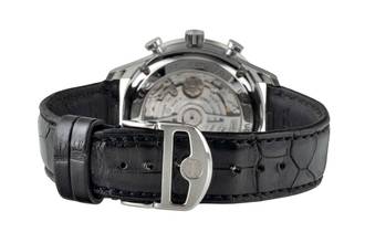 Thumbnail von IWC Portugieser Chronograph Red Dial Stahl Automatik Herrenuhr Ref. IW371616