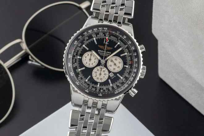  Breitling Navitimer Heritage Chronograph Stahl Automatik Ref. A3535024/B554 B&P 