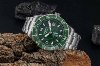 Thumbnail von Montblanc 1858 Iced Sea Stahl Automatik Herrenuhr Ref. 129373 Box & Papiere