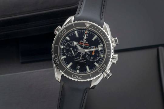  Omega Seamaster Planet Ocean Chronograph Automatik Edelstahl 232.32.46.51.01.003 B&P 2015 
