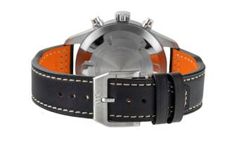 Thumbnail von IWC Fliegeruhr Chronograph Pilot Orange Sandstorm Chronograph Stahl Automatik Ref. IW377730 B&P 2021